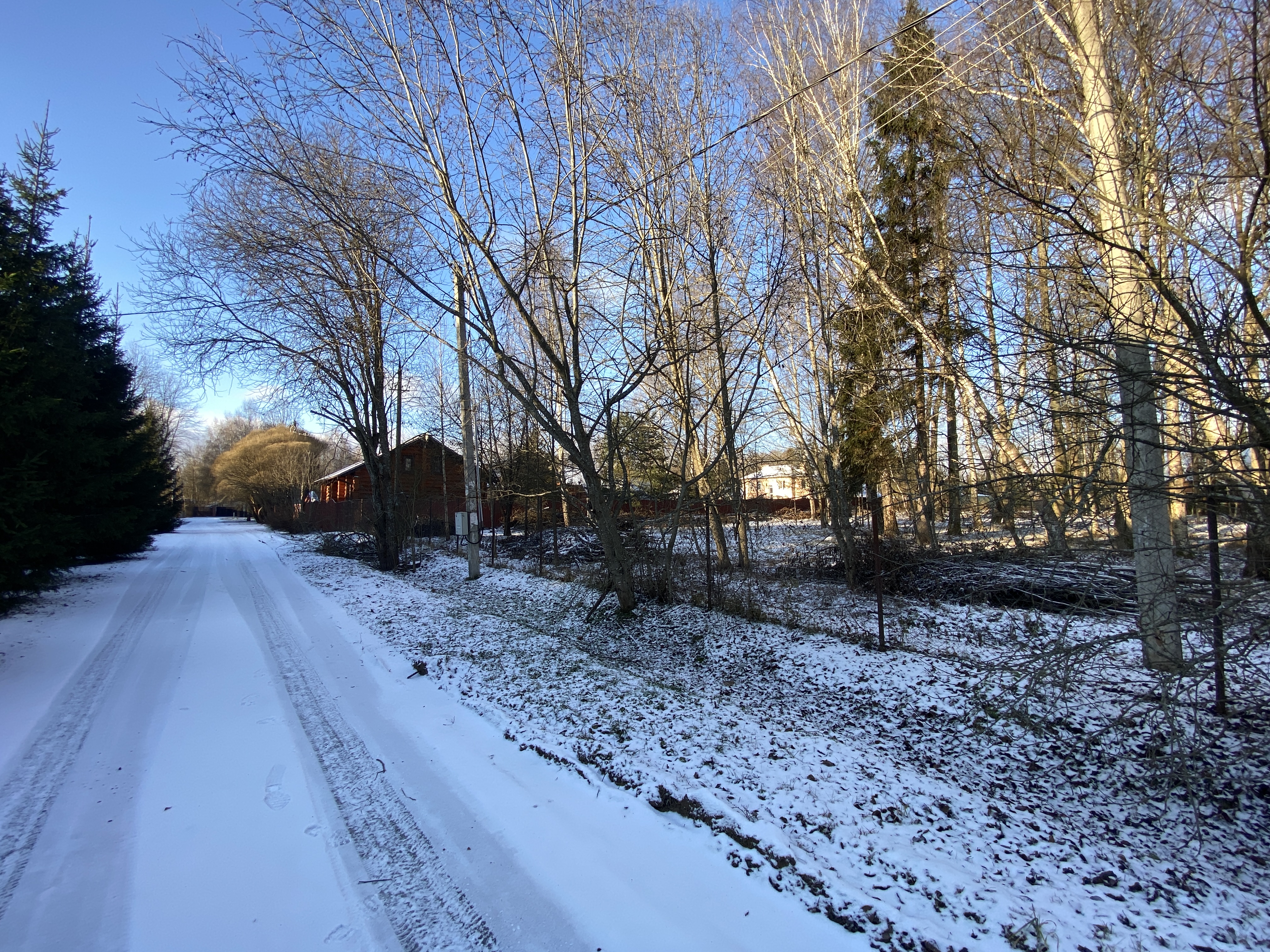 Подъезд к участку