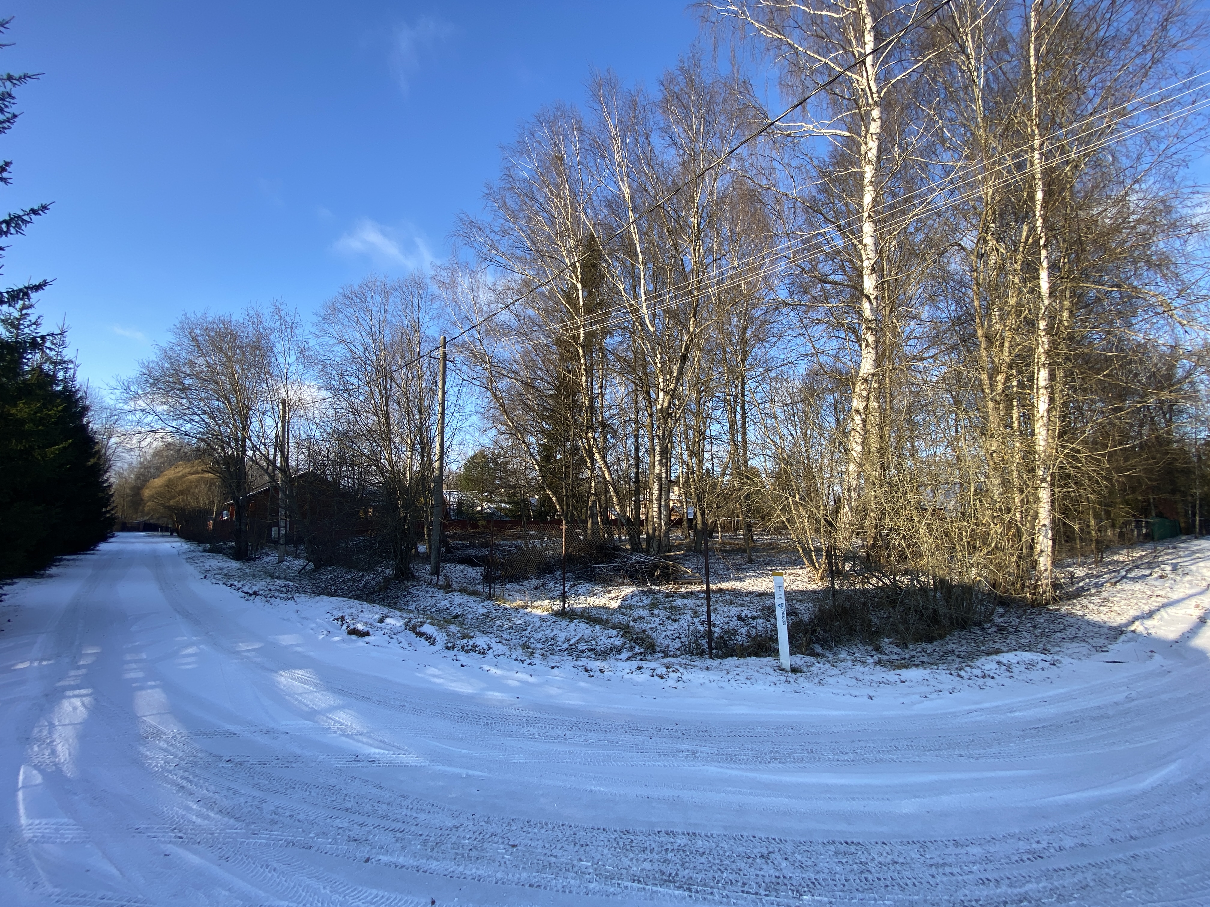 Участок внутри