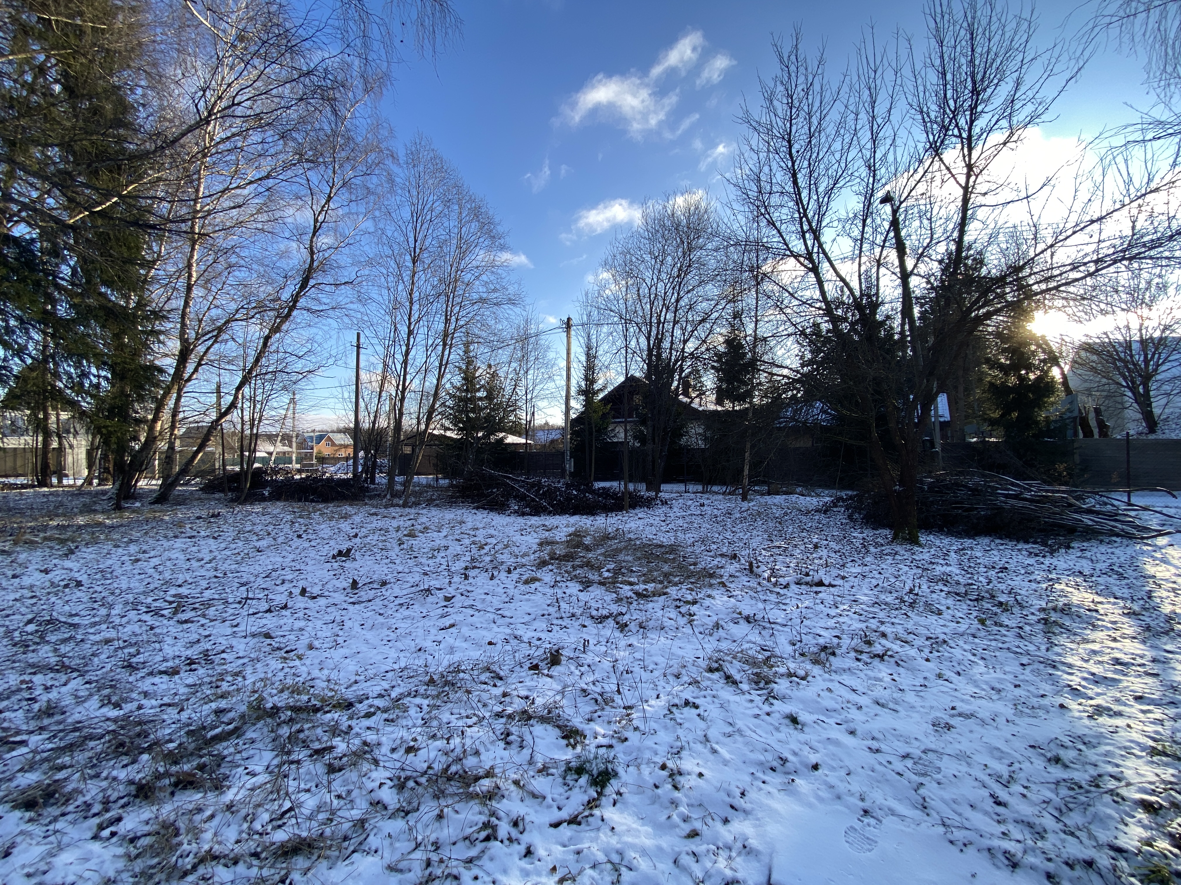 Участок внутри