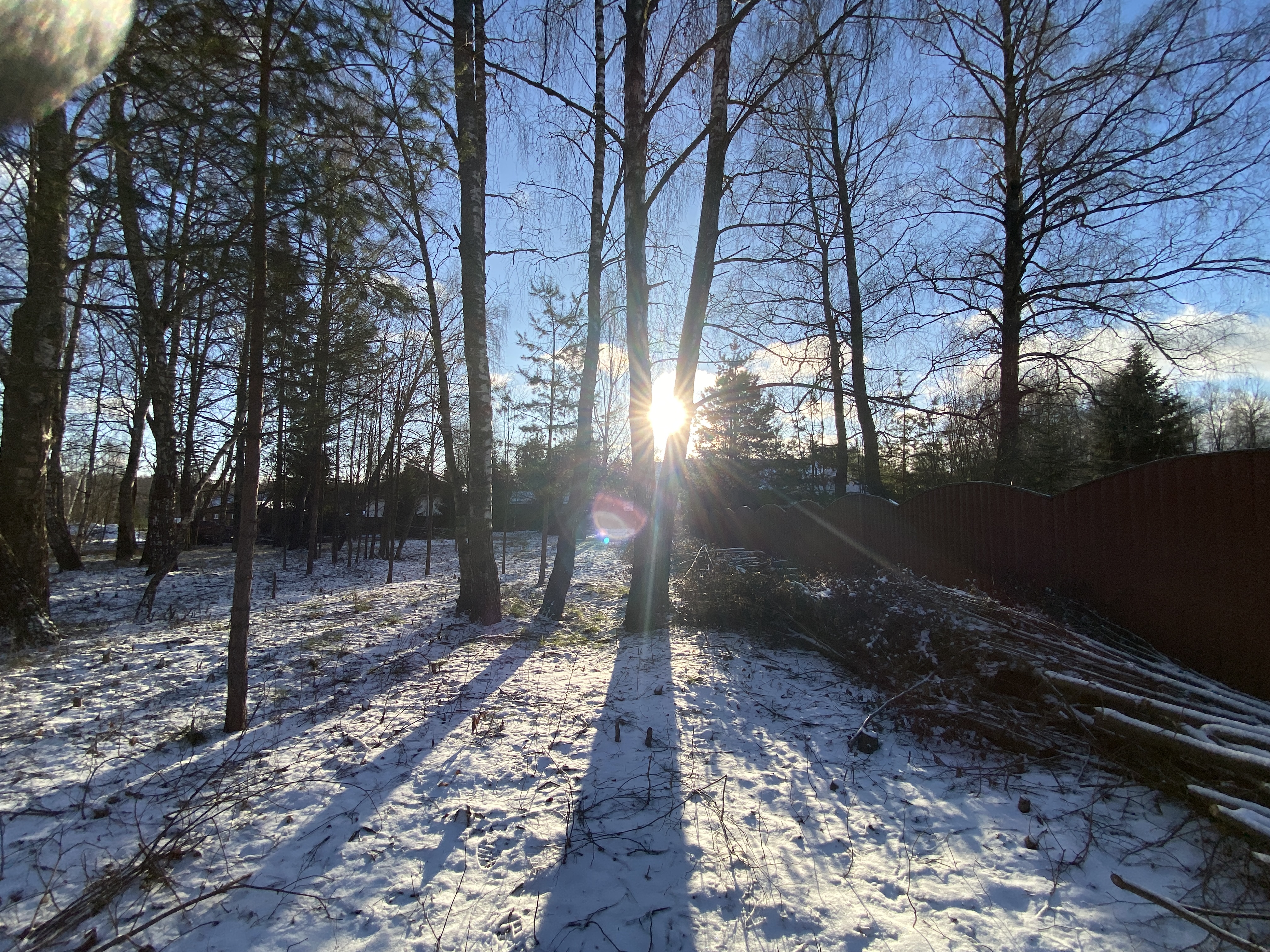 Окружение участка