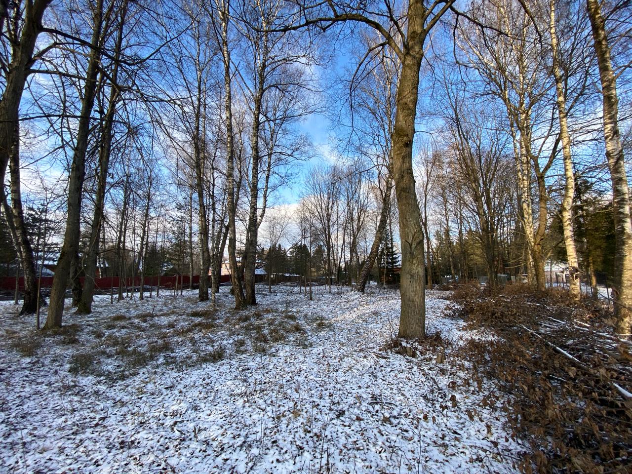 Вид на участок сверху